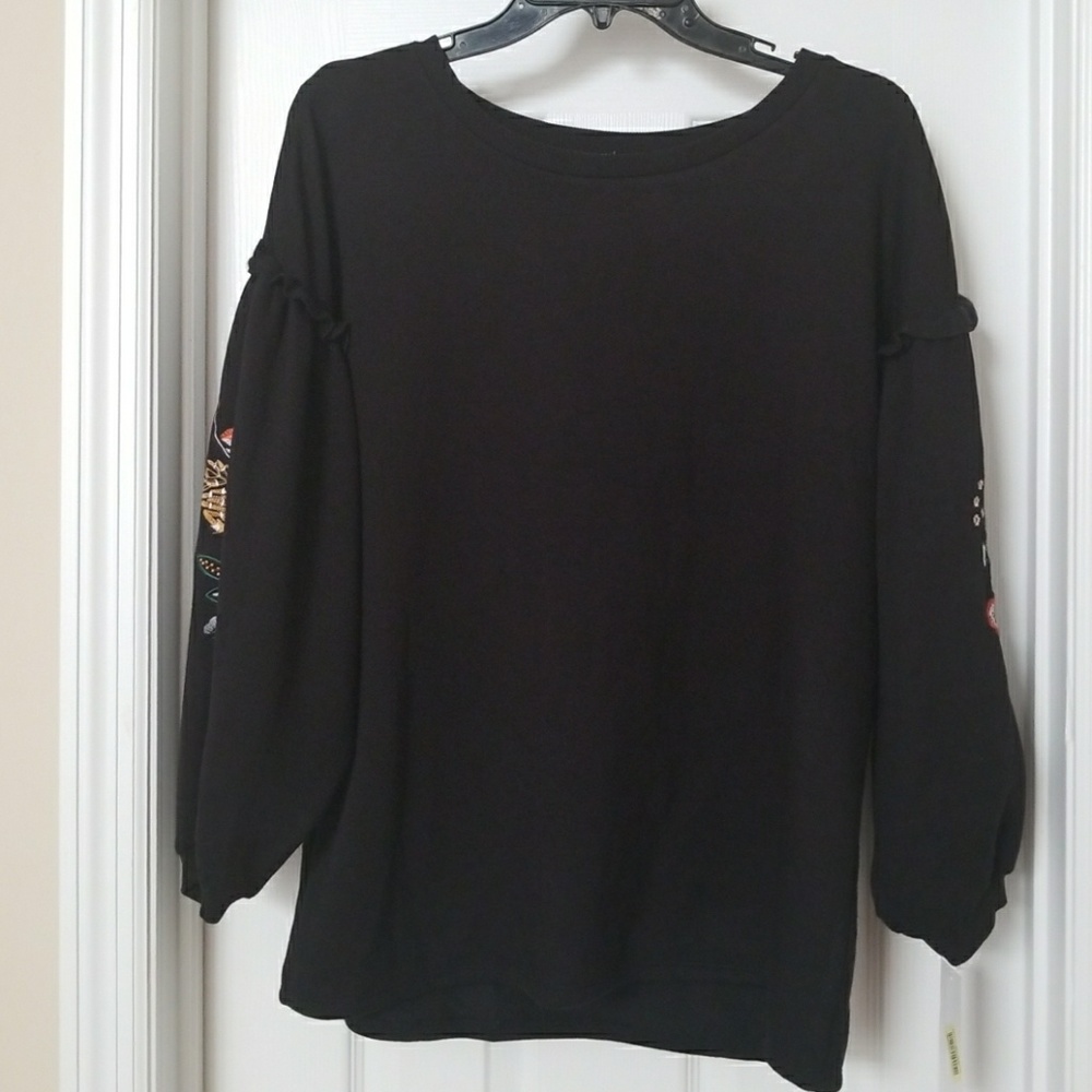 Black sweater